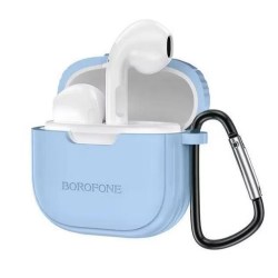 Borofone BW29 с чехлом голубой